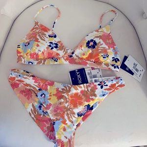 NWT ROXY BIKINI SET